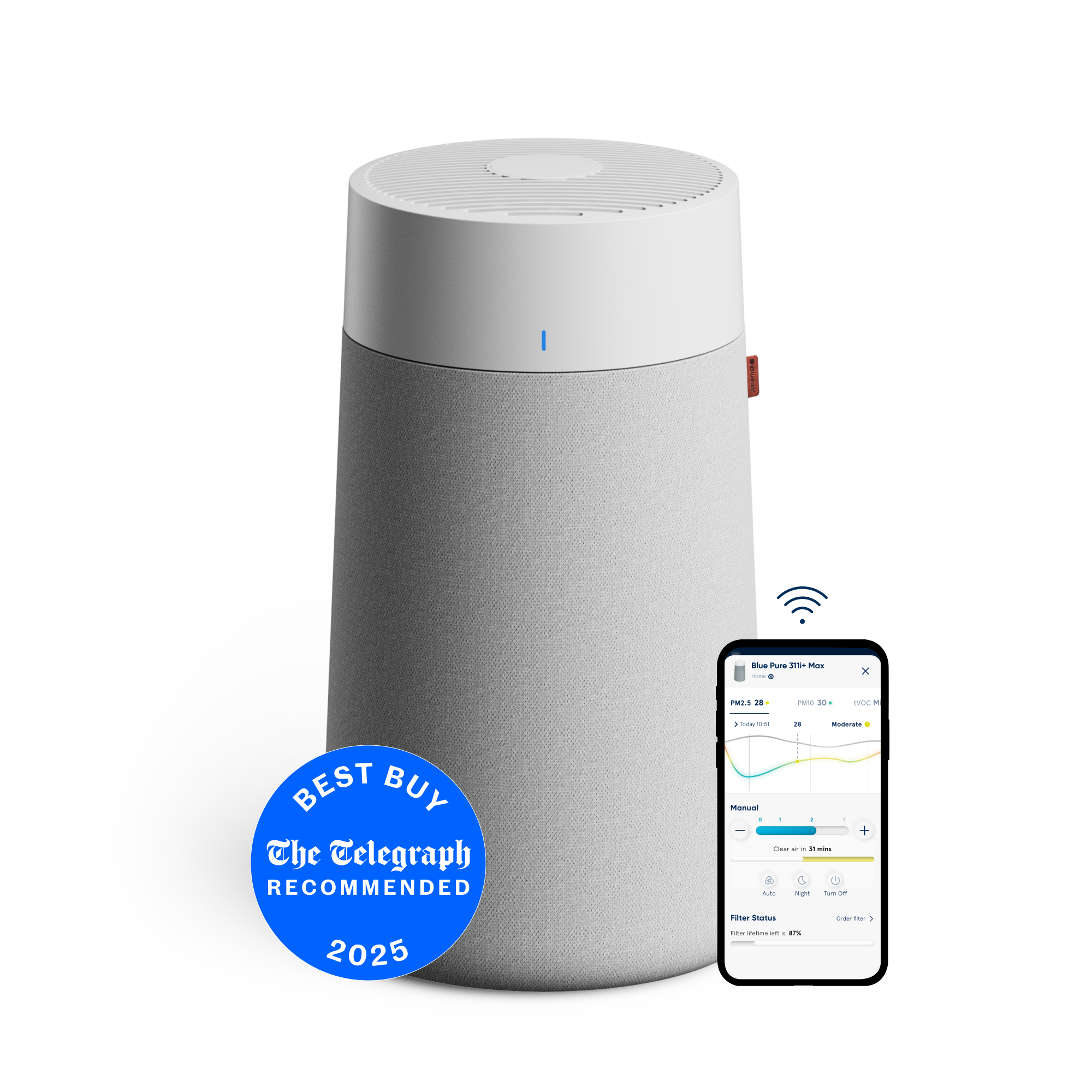 Blue Max 3250i | Air purifier for up to 48 m² | Blueair – Blueair UK