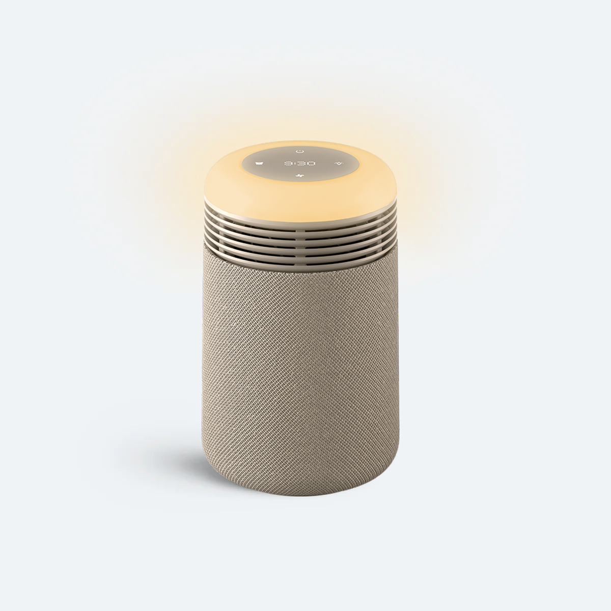Mini Restful™ Sunrise Clock Air Purifier in Costal Beige