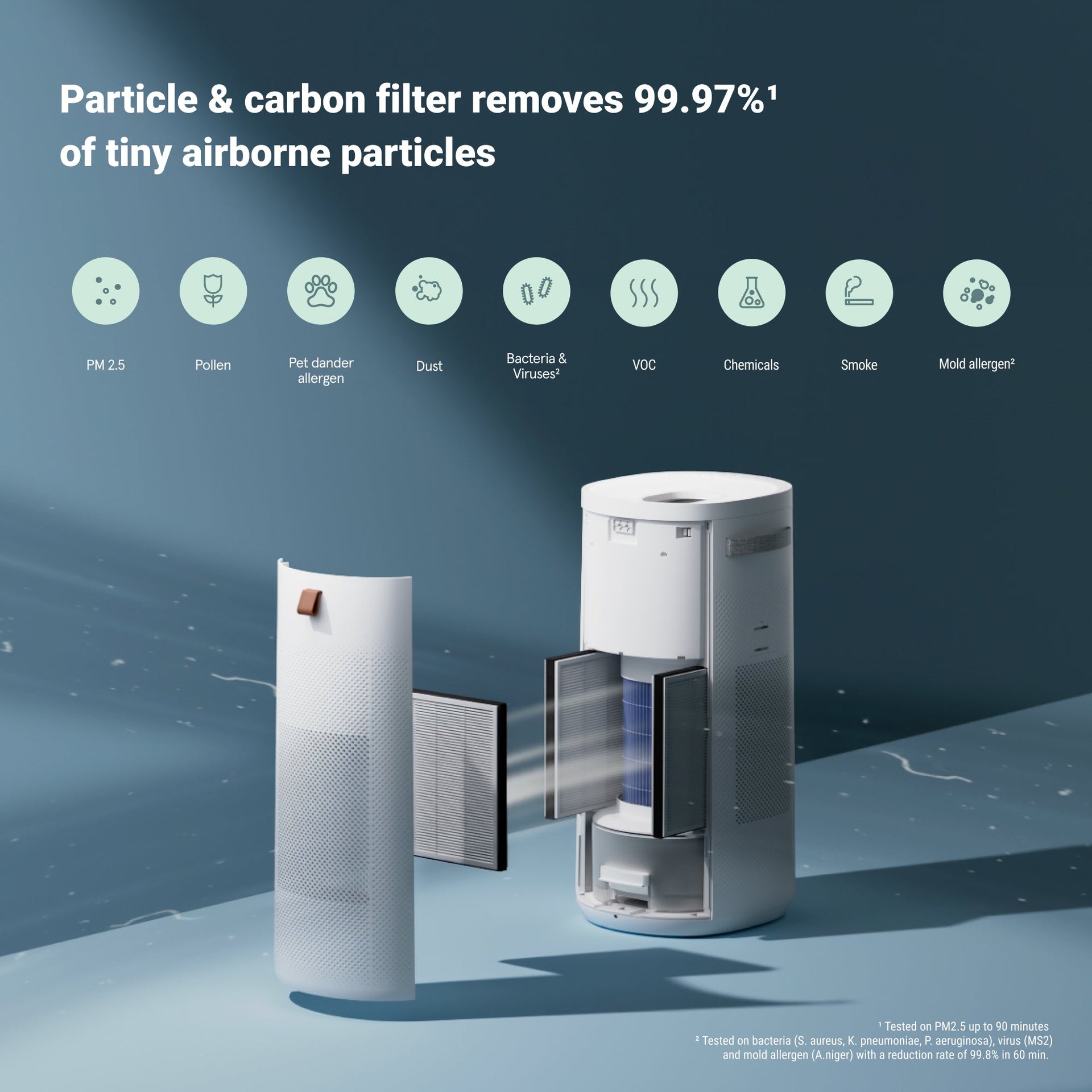 2-in-1 Purify + Humidify Replacement Filters