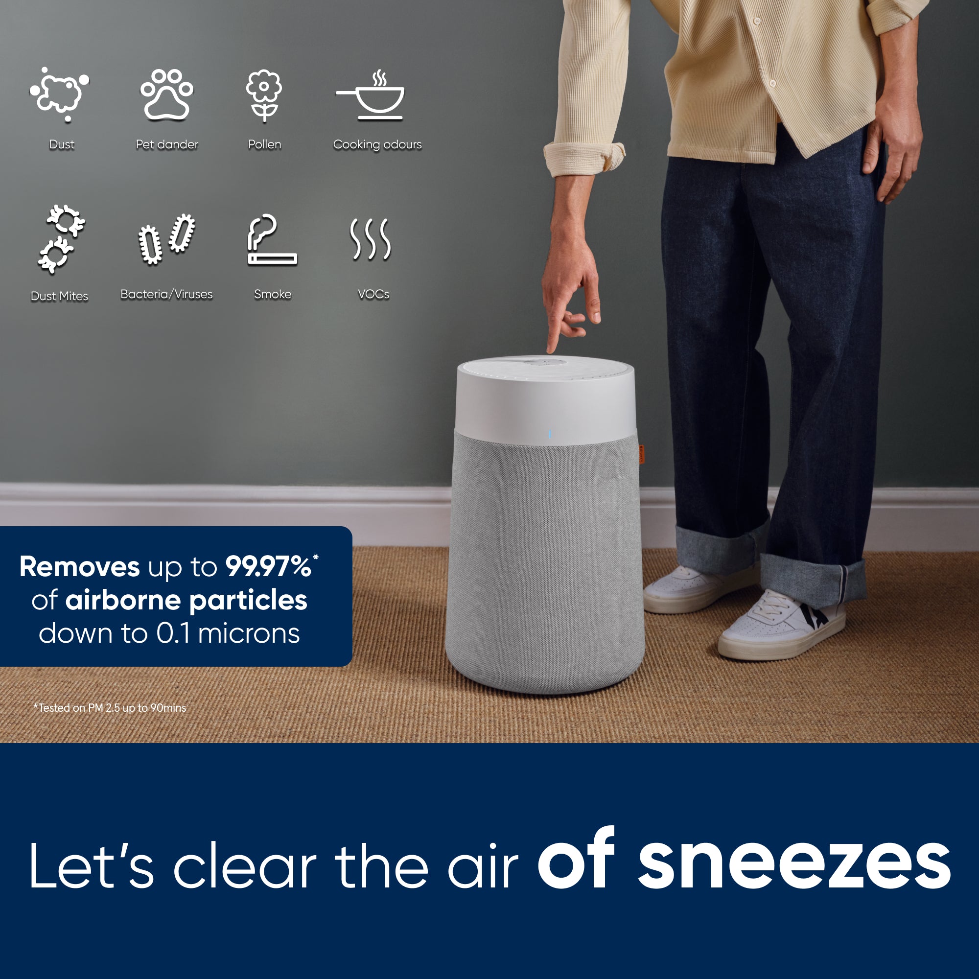 Blue Max 3350i | Air purifier for up to 86 m² | Blueair – Blueair UK