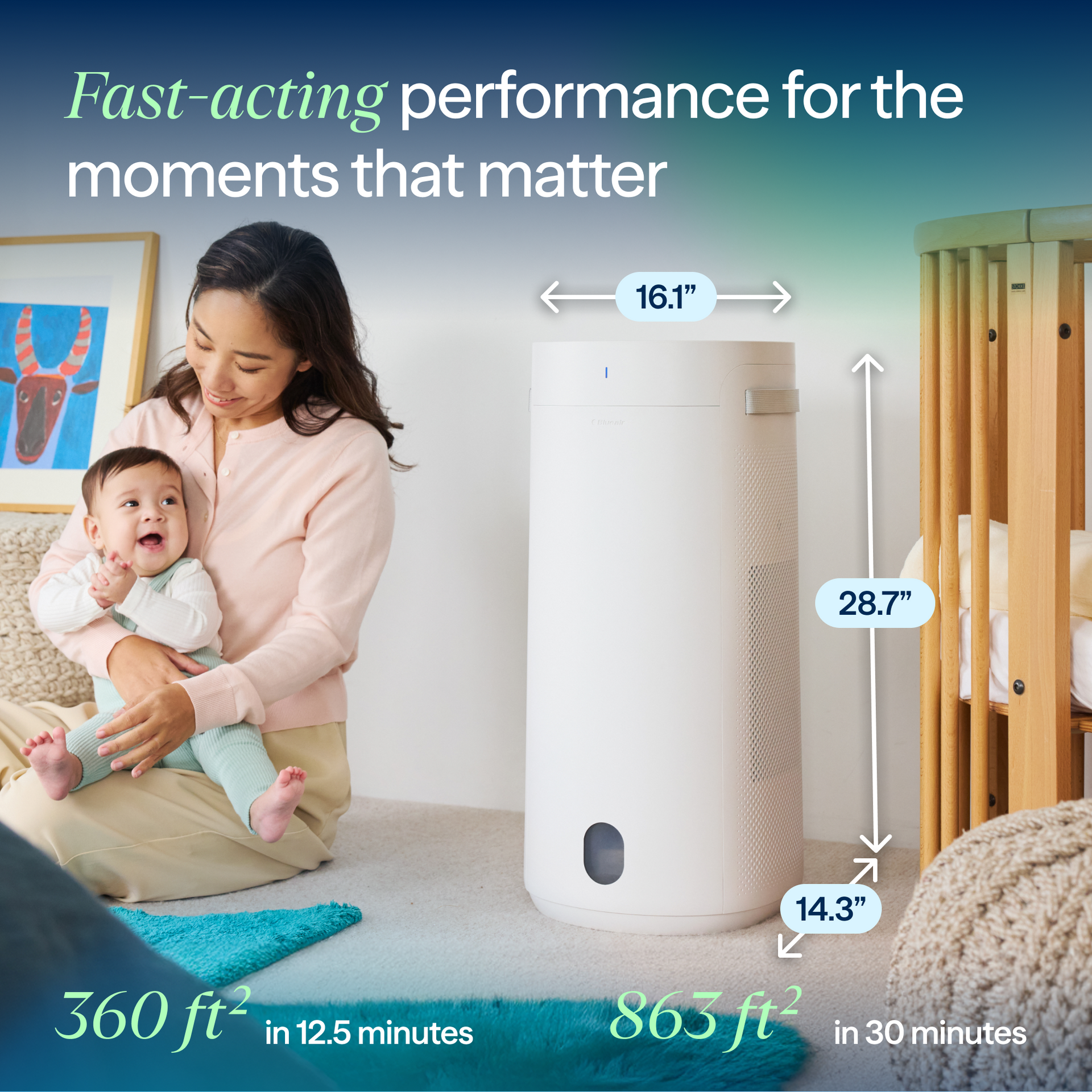 2-in-1 Purify + Humidify