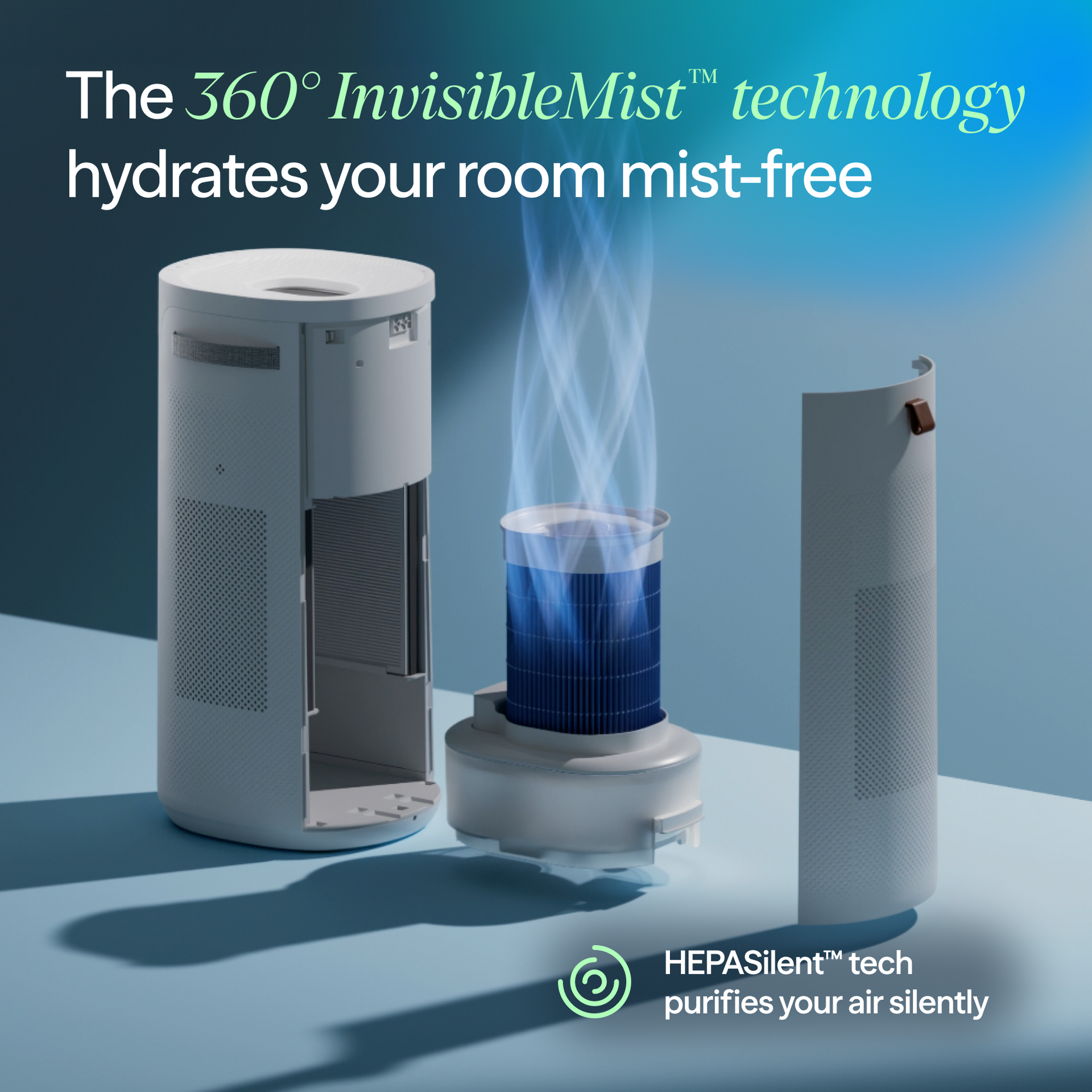 2-in-1 Purify + Humidify
