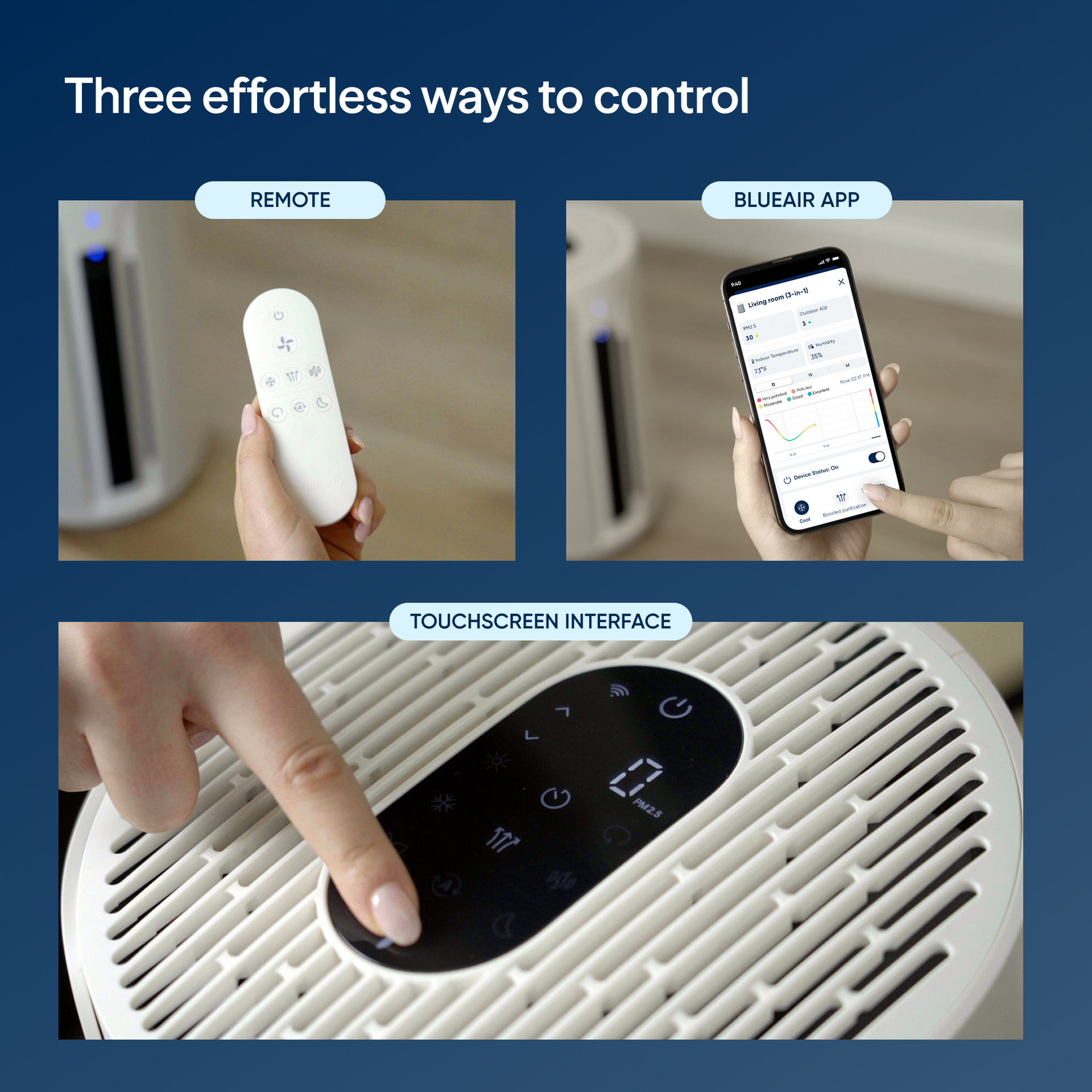 ComfortPure™ 3-in-1 T20i Air Purifier