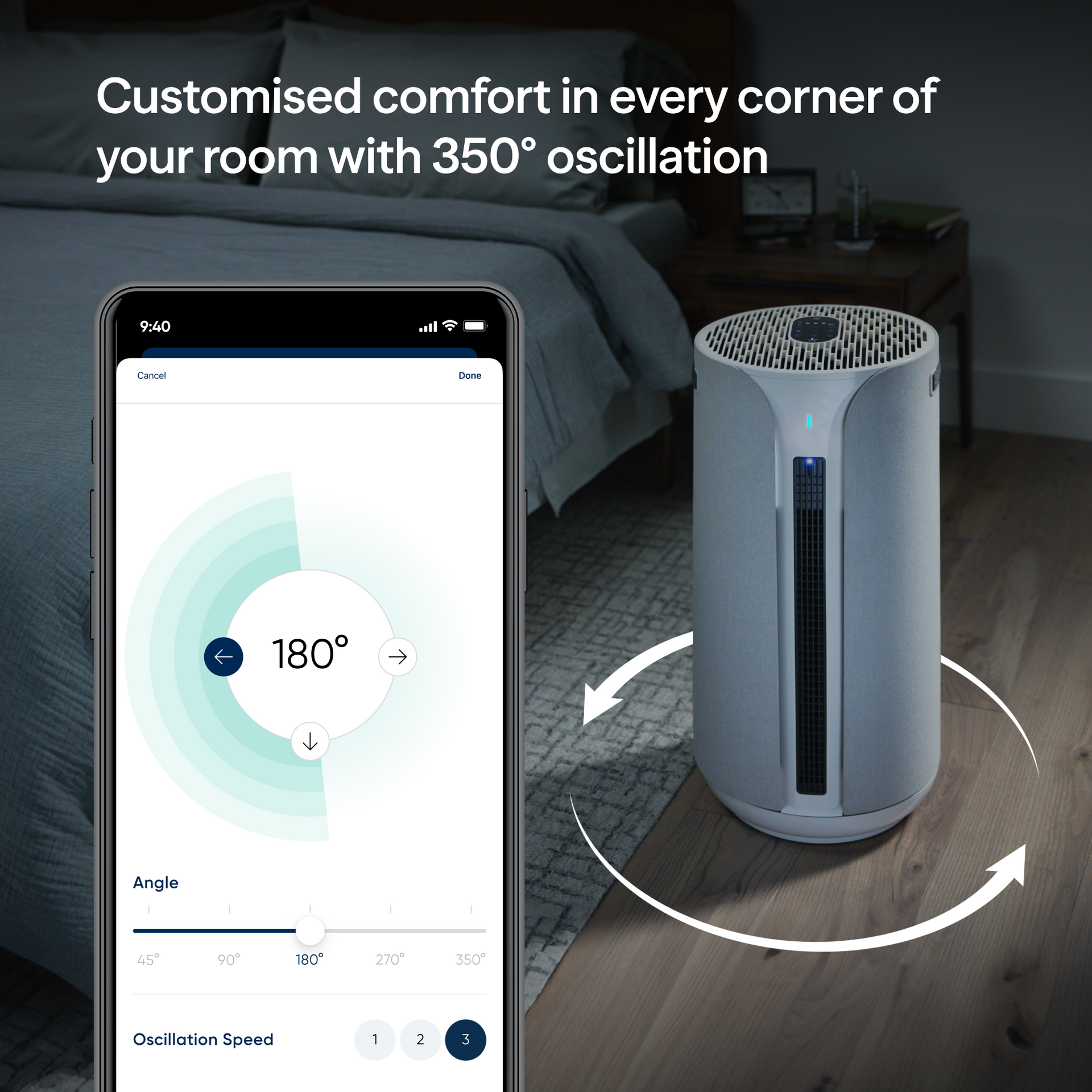 ComfortPure™ 3-in-1 T20i Air Purifier