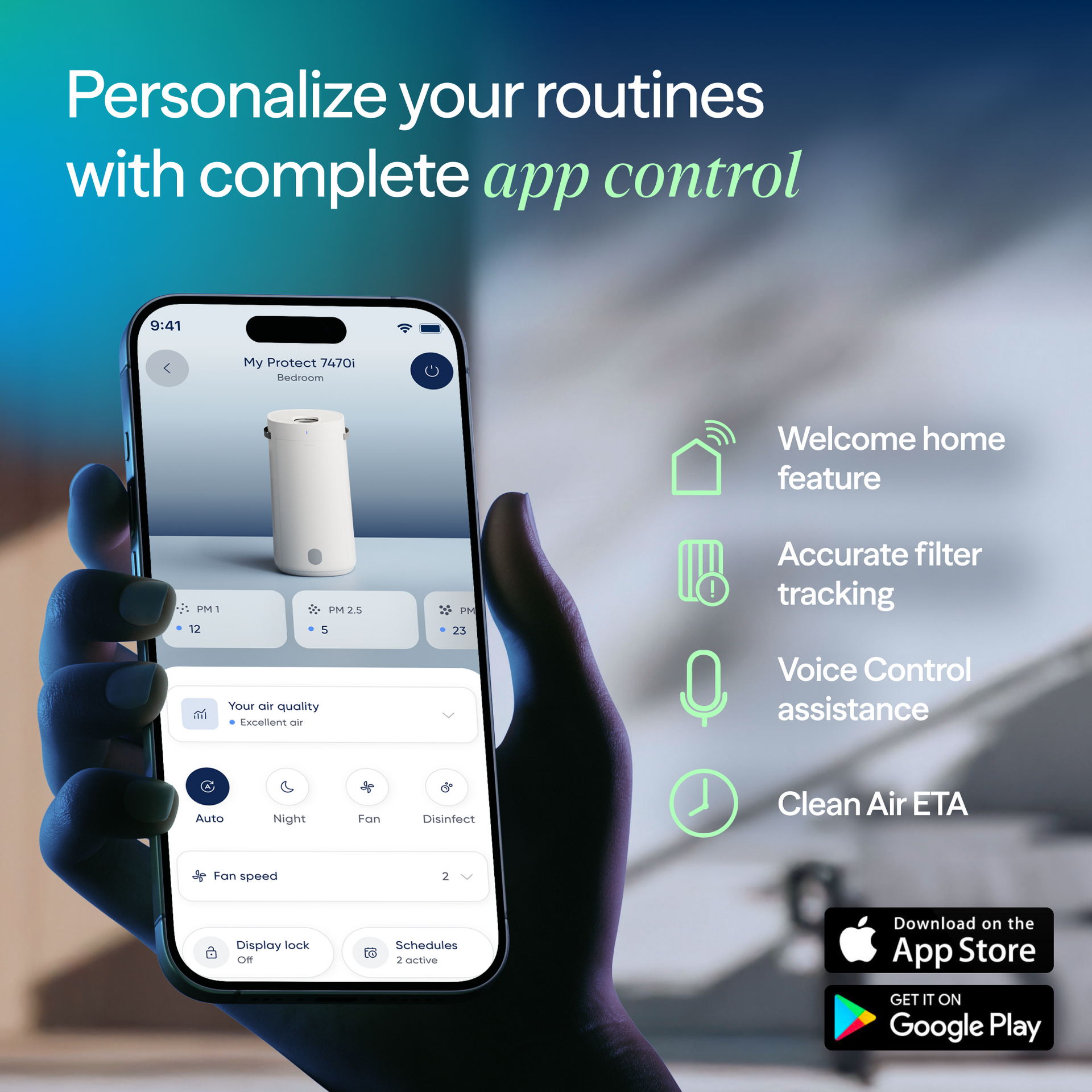 2-in-1 Purify + Humidify