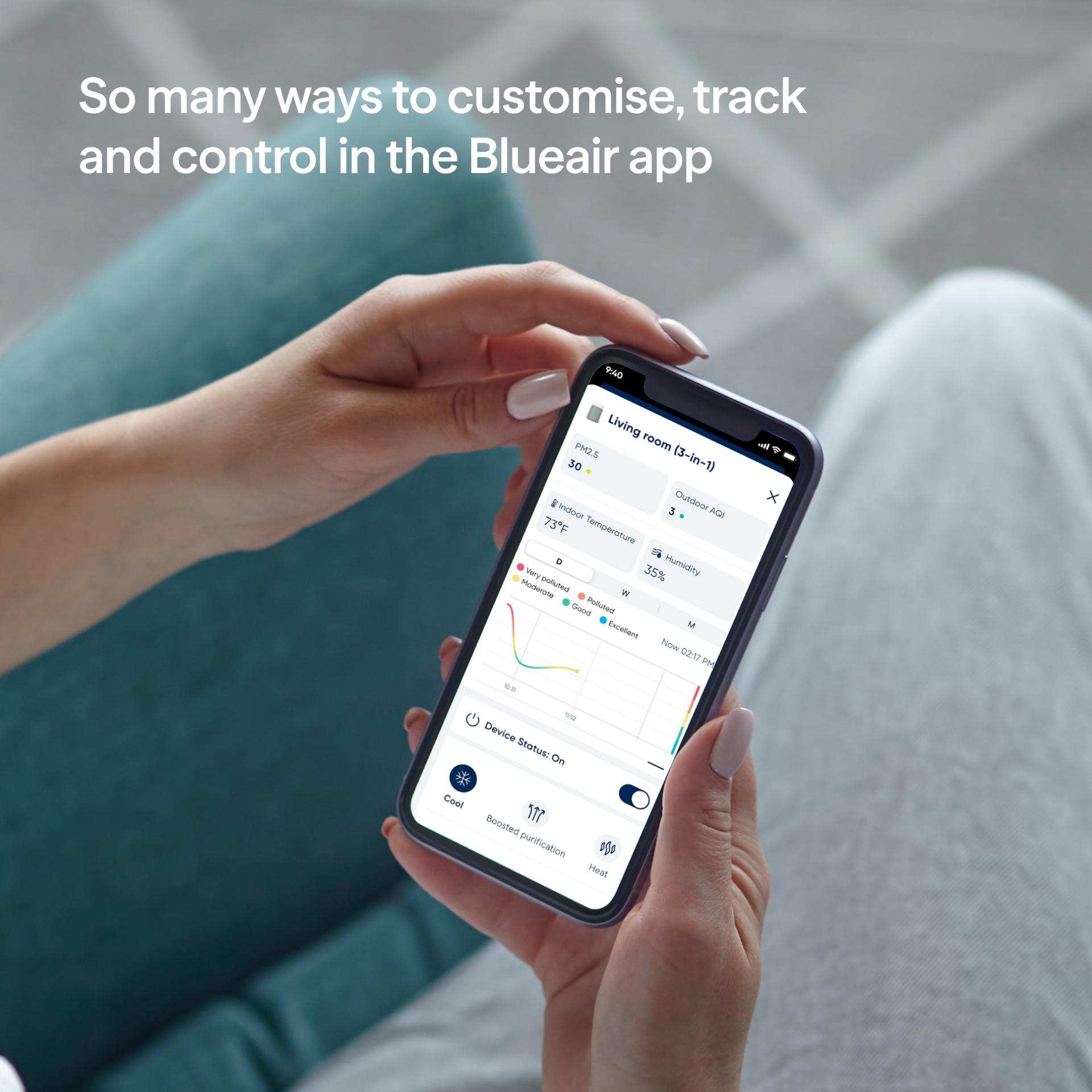 ComfortPure™ 3-in-1 T10i Air Purifier