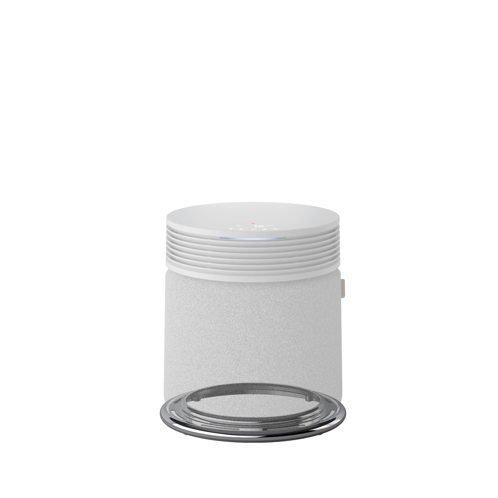 Blue Signature™ Large + Ring Base in Chrome Bundle 1 x 112937 1 x 112931 Nordic Fog